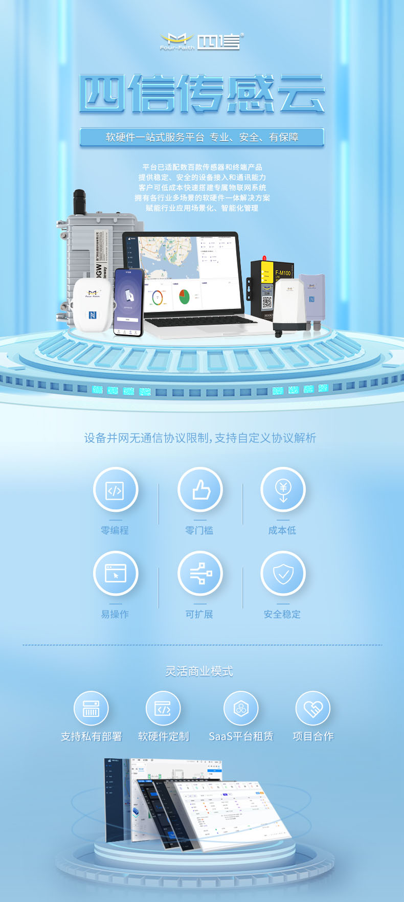 四信传感云-软硬件一站式服务平台，专业、安全、有保障